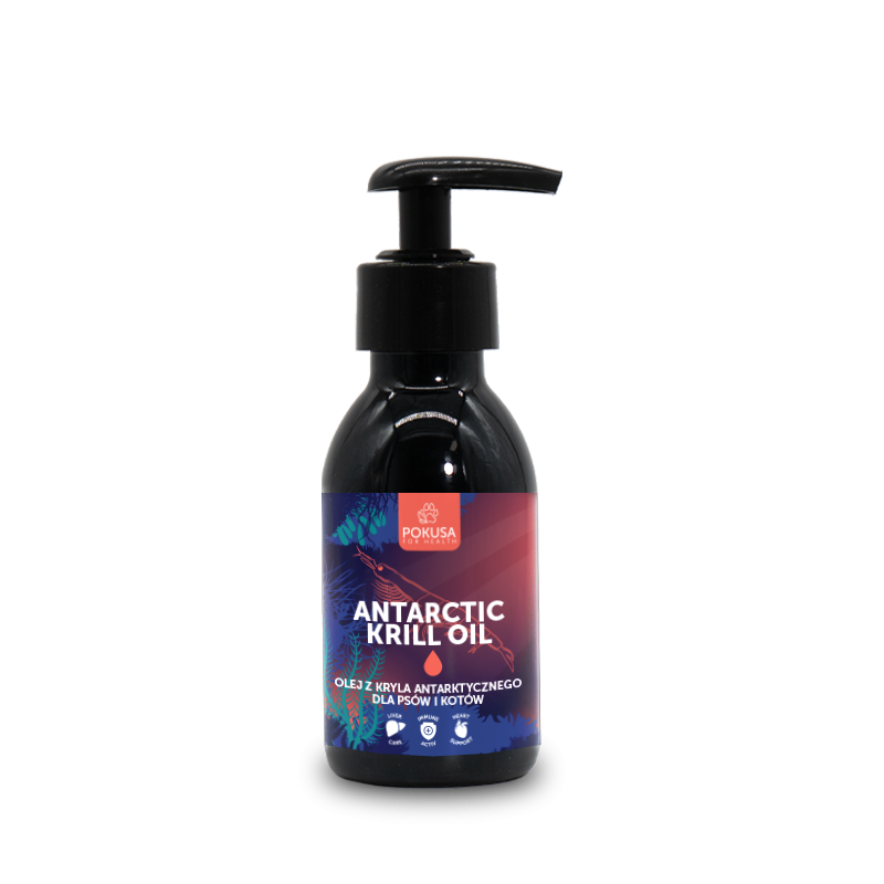 化粧水・ローション・トナー KRILL OIL Krill Oil for Dogs & Cats — EPA, DHA & Astaxanthin | Pokusa