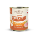 Monoproteinska mokra hrana za pse 100% puretina – Bez žitarica s iznutricama – Prirodna hipoalergena formula – Premium Selection