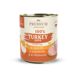 Monoproteinska mokra hrana za pse 100% puretina – Bez žitarica s iznutricama – Prirodna hipoalergena formula – Premium Selection