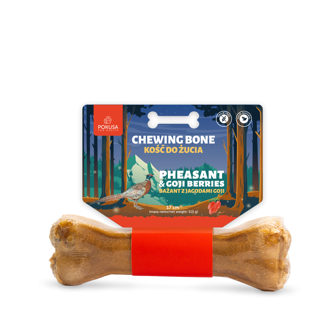 Chewing bone - PHEASANT & GOJI BERRIES - Feel The Wild