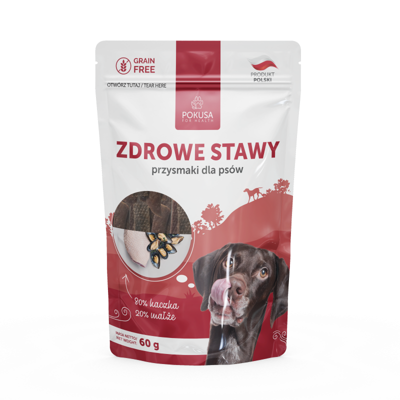 Snack Articolazioni per Cani con Anatra e Cozza Verde – Supporto Naturale per la Mobilità – Ricchi di Glucosamina – Healthy Joints