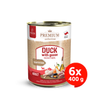 Cibo umido per cani adulti - anatra con oca - Premium Selection