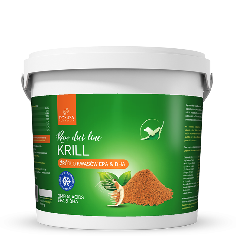 Krill for a dog and a cat - RawDietLine