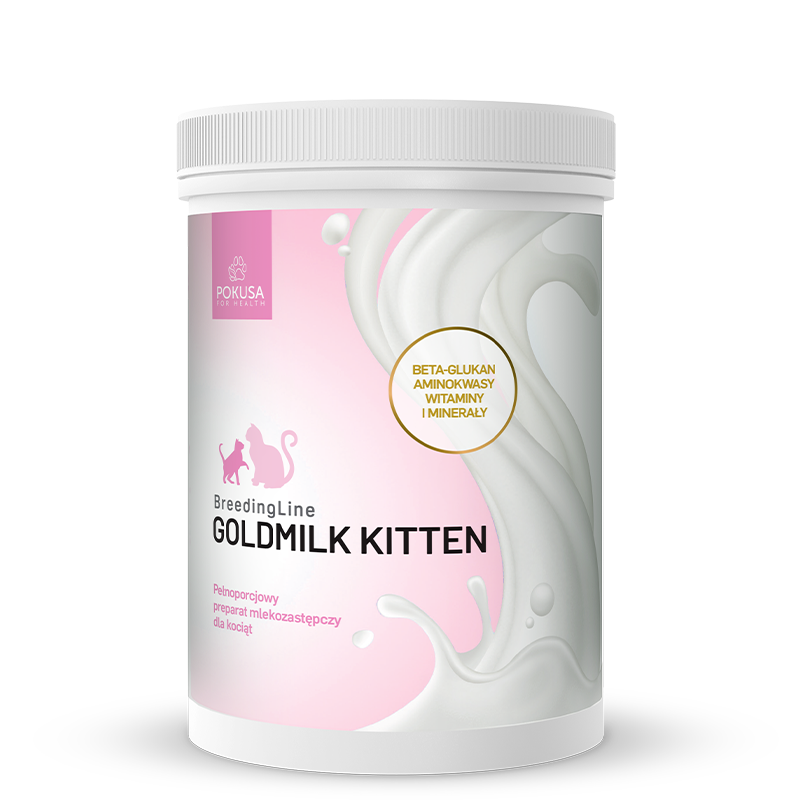 Lait de Remplacement pour Chatons GoldMilk – Taurine et Acides Aminés – GoldMilk Kitten – BreedingLine