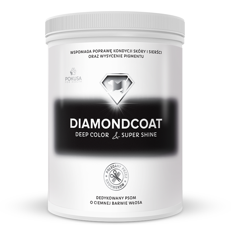 Complément pour Chiens au Pelage Foncé – Intensifie la Couleur et Renforce la Brillance du Poil – DeepColor & SuperShine – DiamondCoat