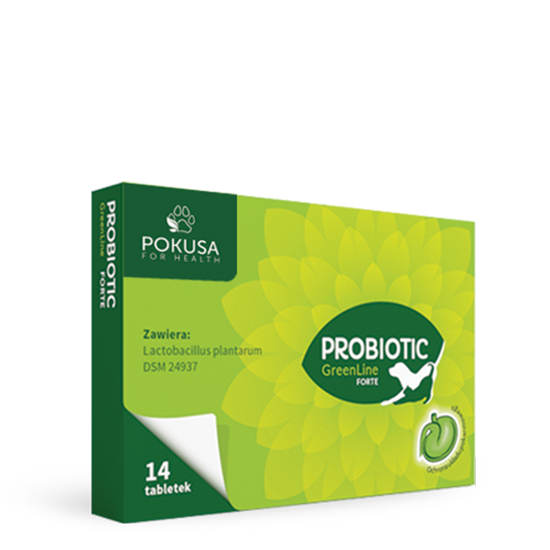 Probiotic for a dog in tablets - Probiotic Forte - GreenLine