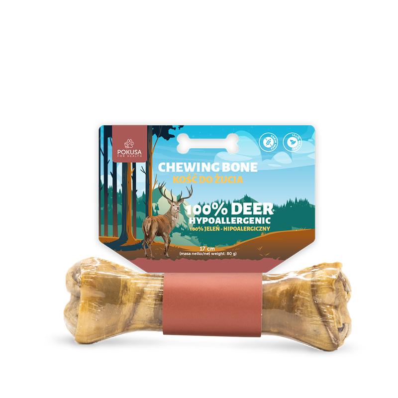 FEEL THE WILD CHEWING BONE DEER