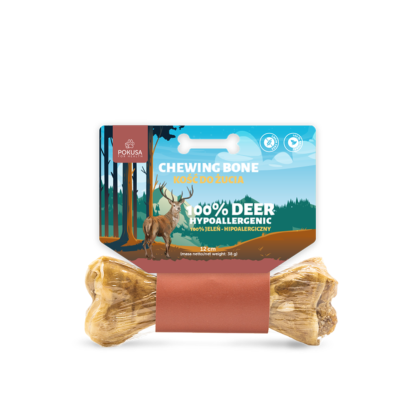 FEEL THE WILD CHEWING BONE DEER