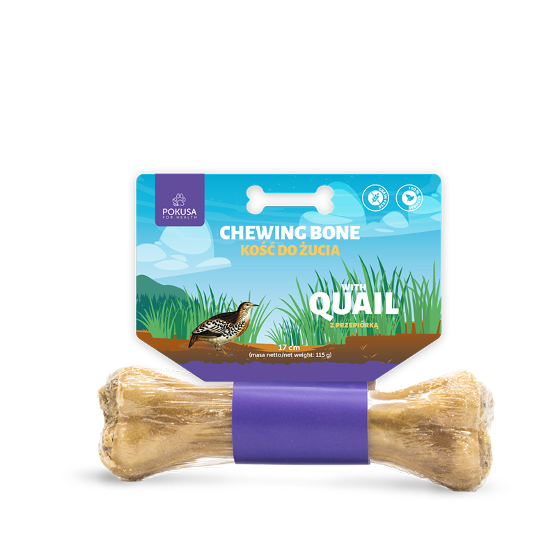 FEEL THE WILD CHEWING BONE QUAIL - CHEWING BONE