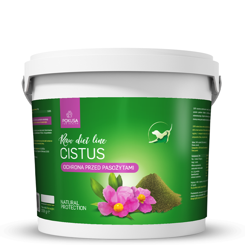 Rockrose for dogs and cats - Cistus - RawDietLine