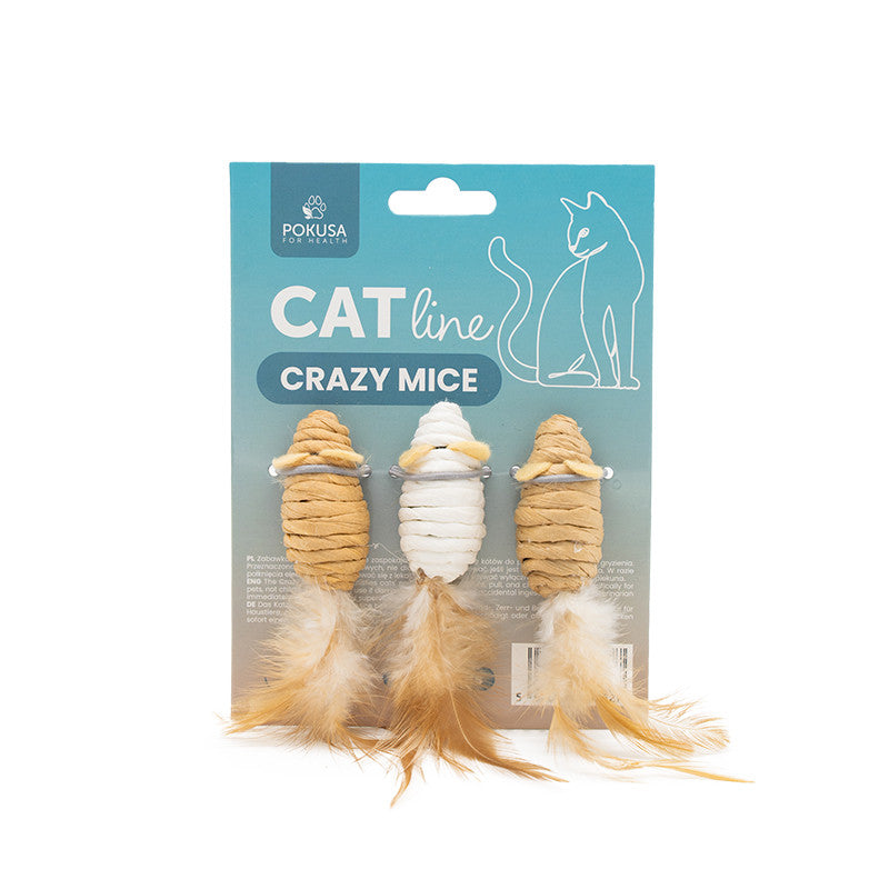 Cat toy - Crazy Mice - CatLine