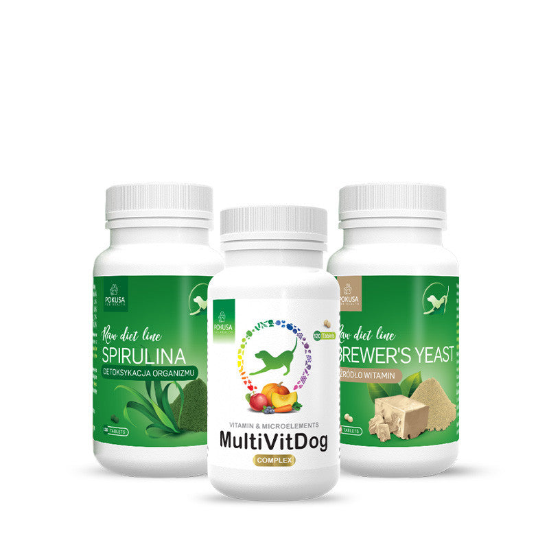 Vitamine Naturali per Cani di Piccola Taglia – Multivitaminico in Compresse – Integratore Salute e Vitalità