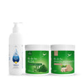 Set Iniziale BARF I per Cani – Integratori Essenziali: Olio di Salmone, Alghe Marine e Lievito di Birra