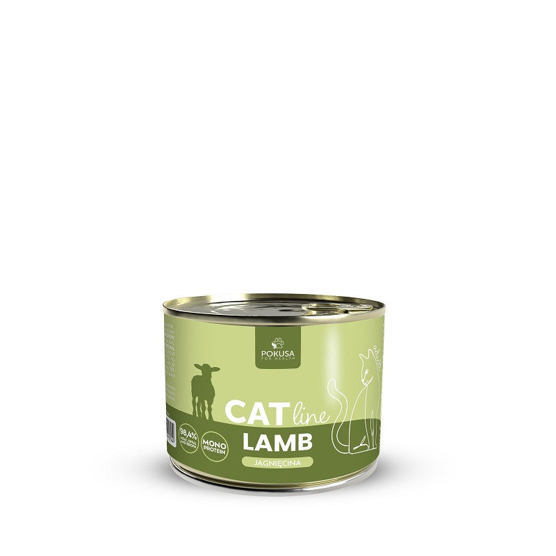 Pâtée pour Chat à l'Agneau – Tendre et Facile à Digérer - Agneau - CatLine