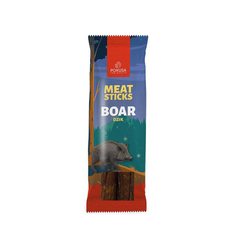 Snack di carne - FEEL THE WILD - Bastoncini di carne: 2 x cinghiale