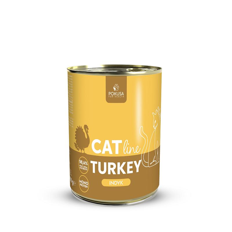 Pâtée pour Chat à la Dinde – Hypoallergénique et Sans Céréales - Dinde - CatLine