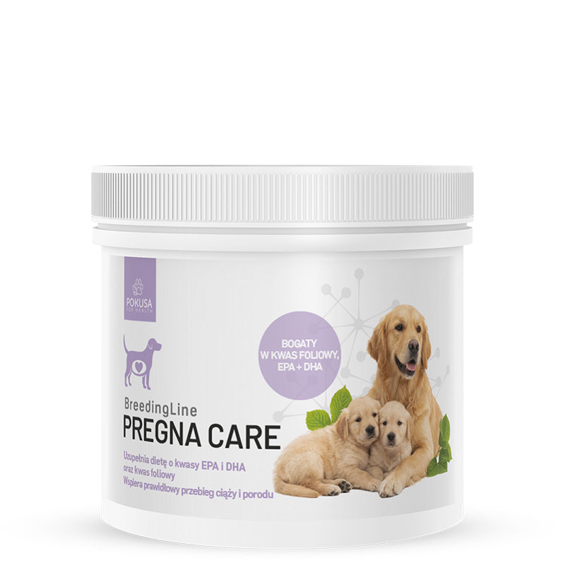 Complément Chienne Gestante avec DHA et Acide Folique – BreedingLine – Pregna Care