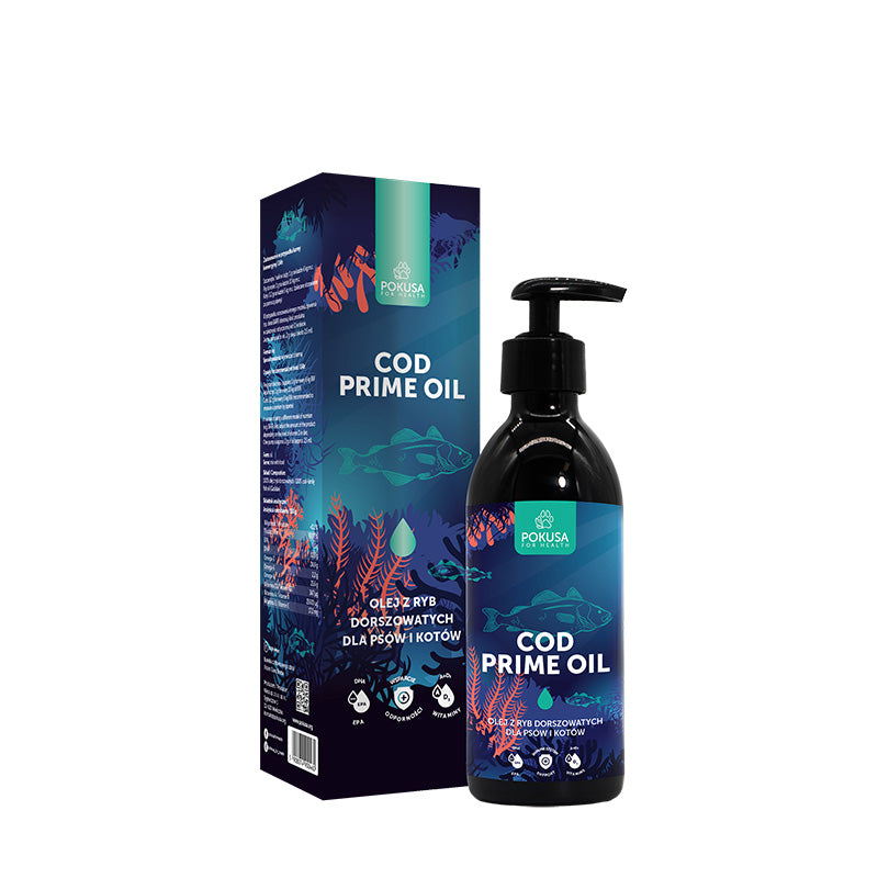 Torskolja för Hundar och Katter - Pokusa Oceanic Line Cod Prime Oil